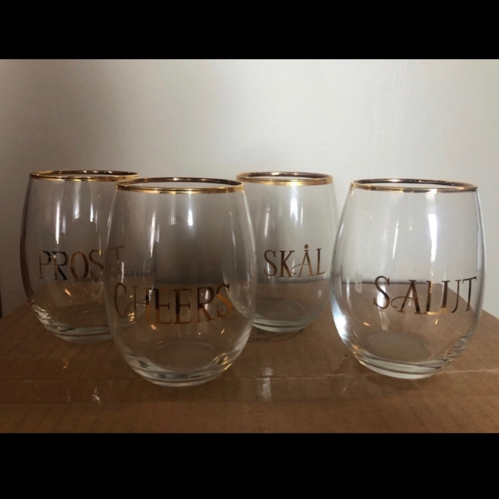 Stemless Wine Glasses